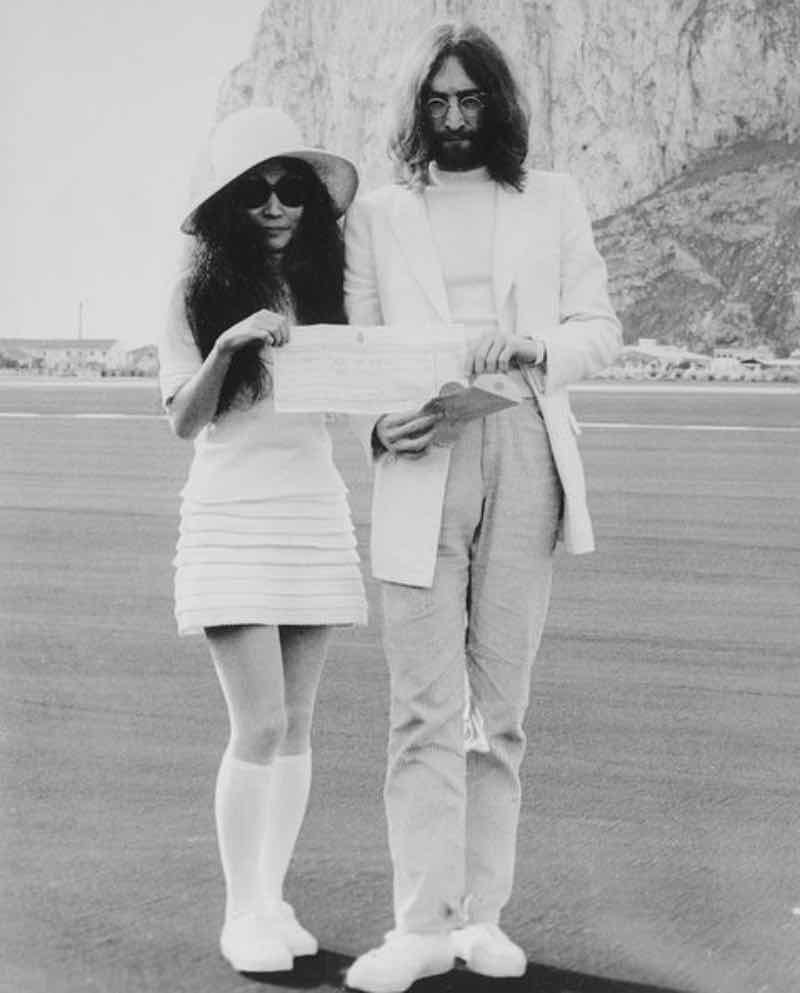 Tommy Nutter John Lennon e Yoko Ono