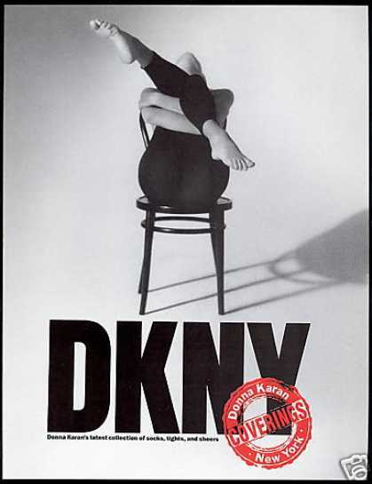 Donna Karan DKNY, campagna pubblicitaria Leotard, 1990