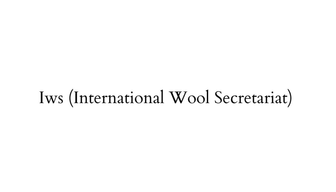 Iws (International Wool Secretariat)