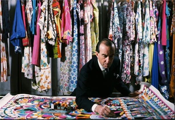 Mame Fashion Dictionary: Emilio Pucci nel suo ufficio