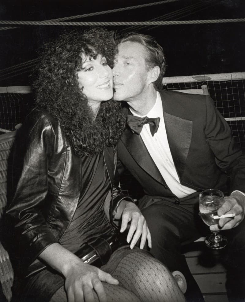 Cher e Halston nel 1978 
