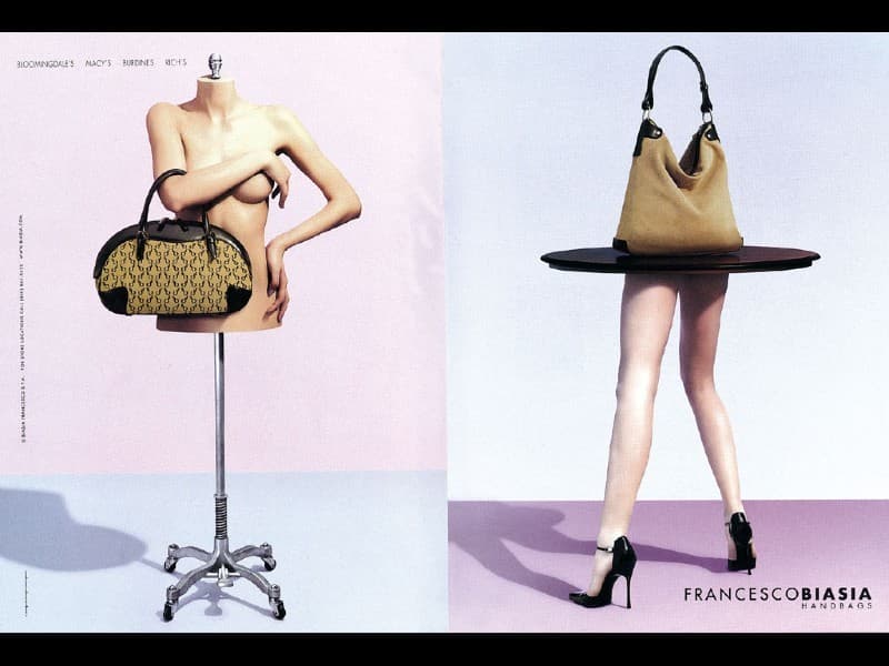 Francesco Biasia Campaign handbags