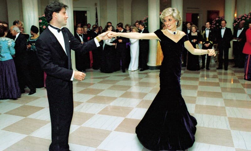 Lady Diana e John Travolta 