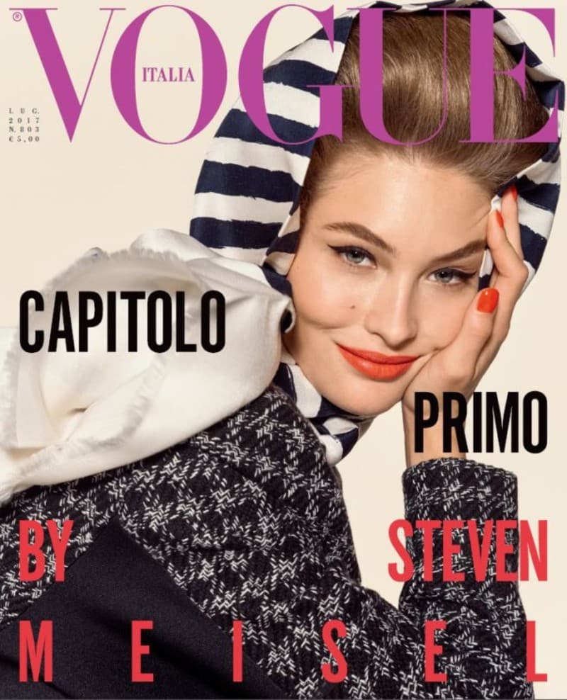 Il primo numero di Vogue Italia firmato da Emanuele Farneti