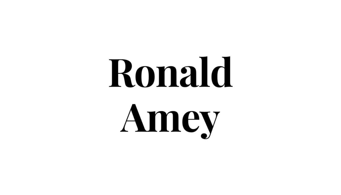 Ronald Amey