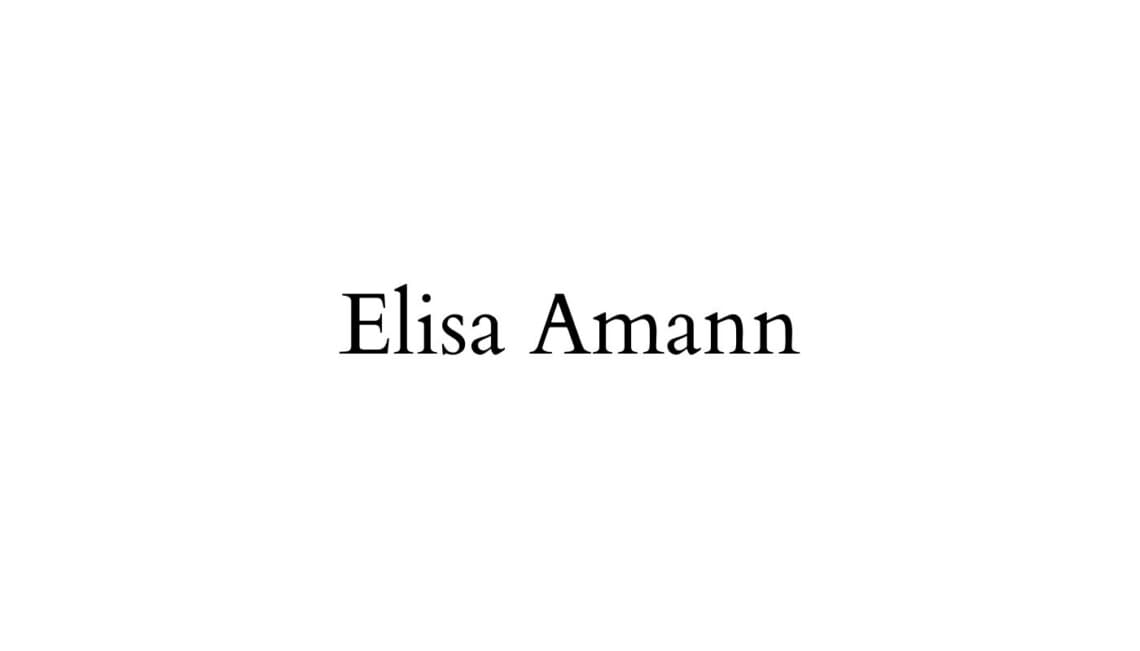 Elisa Amann