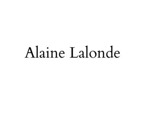 LALONDE, ALAINE