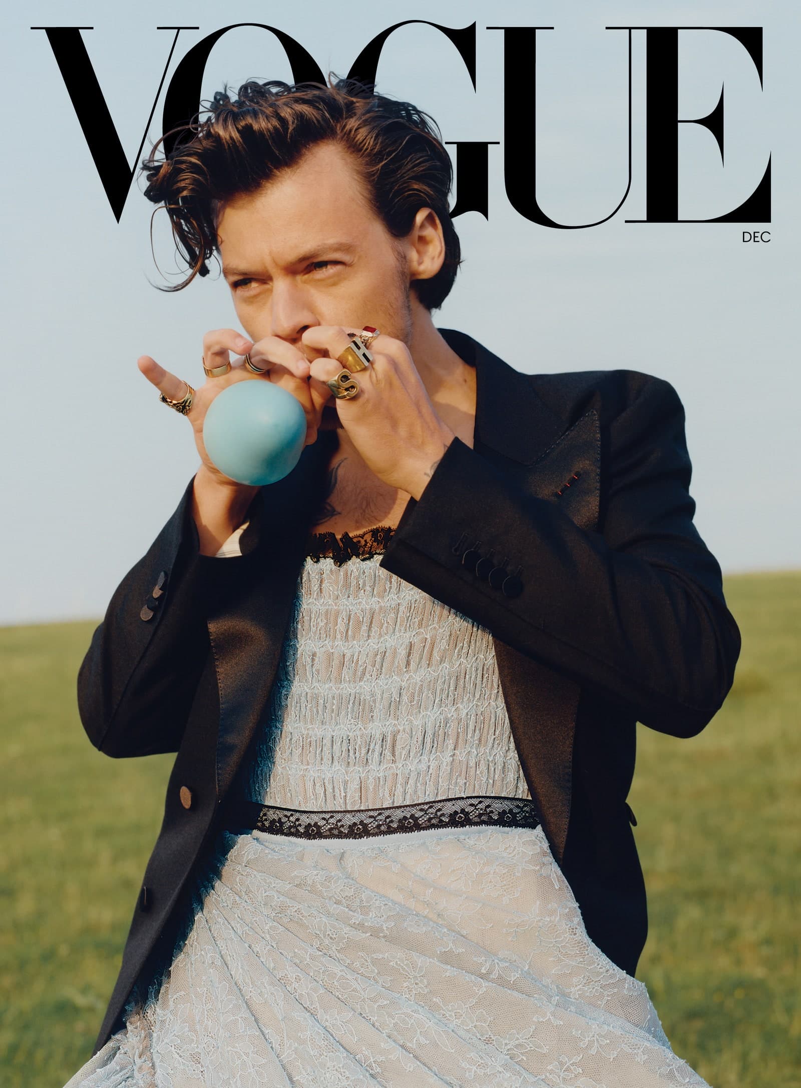 La copertina di Vogue UK con Harry Styles
